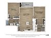 two bedroom two bath 1425 SF two bedroom two bath 1425 SF
